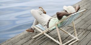 relaxing helps you unwind for the next task
