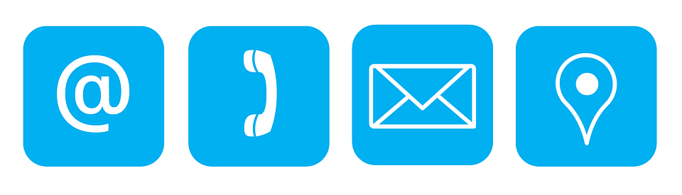 Contact us via email or phone
