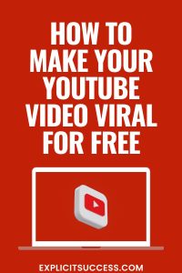 How To Make Your Youtube Video Viral For Free