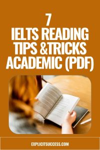 7 IELTS Reading Tips & Tricks Academic (PDF)