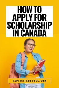 How To Apply For Scholarship in Canada