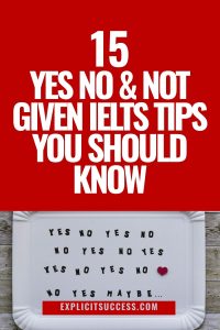 15 Yes No & Not Given IELTS Tips You Should Know