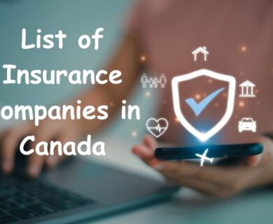 List of Insurance Companies in Canada