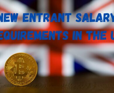 New Entrant Salary Requirements in the UK