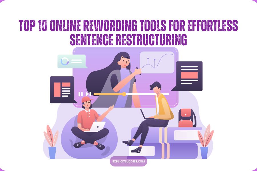 Online Rewording Tools For Effort Sentence Restructiing