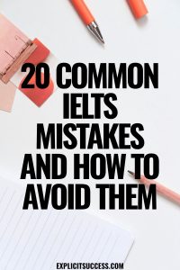 20 Common IELTS Mistakes and How to Avoid Them
