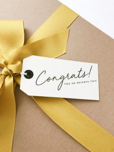 Celebrating yourself helps build confidence